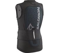 Salomon Flexcell Pro Vest JR, paraschiena, junior, nero M Black