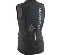 Salomon Flexcell Pro Vest, Protezione Schiena Sni Snowboard MTN Bambini: Protezione Adattabile, Traspirabilità, e Facile da Regolare, Nero, JS