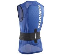 Salomon Flexcell Pro Vest, Protezione Schiena Sni Snowboard MTN Unisex: Protezione Adattabile, Traspirabilità, e Facile da Regolare, Blu, S