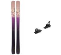 Salomon - Freerando attacco - Set Stance W 94 Black/Purple 2024 - Nero