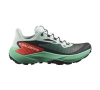 Salomon Genesis W - scarpe trail running - donna Green/Black/Red 5 UK