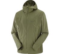 Salomon - Giacca da running antivento - Outwind FZ Jkt M Grape Leaf per Uomo in Softshell - Taglia M - Verde
