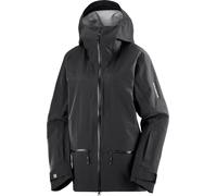 Salomon - Giacca da sci impermeabile e traspirante - Absolute 3L Jkt W Deep Black in Pelle - Taglia M - Nero