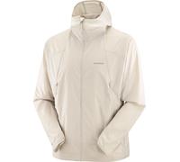 Salomon - Giacca da trail antivento - Outwind FZ Jkt M Silver Cloud per Uomo in Softshell - Taglia L - Beige