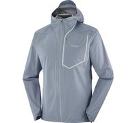 Salomon - Giacca da trail impermeabile e antivento - Bonatti Pro Jkt M Trade Winds per Uomo - Taglia XL - Grigio