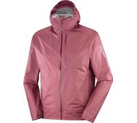 Salomon - Giacca di protezione leggera e impermeabile - Bonatti Waterproof Jkt M Nocturne per Uomo - Taglia L - Bordeaux Bordeaux L