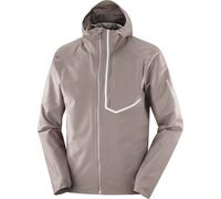 Salomon - Giacca impermeabile e antivento - Bonatti Trail Jkt M Iron per Uomo - Taglia L - Marrone