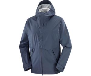 Salomon - Giacca impermeabile e antivento da escursionismo - Outerpath Pro 2.5L Jkt M Blue Nights per Uomo - Taglia S