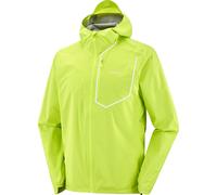 Salomon - Giacca impermeabile e antivento da trail running - Bonatti Pro Jkt M Acid Lime per Uomo - Taglia XL - Giallo