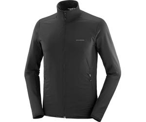 Salomon - Giacca tecnica calda e leggera - Sntial Lightwarm Hybrid M Deep Black per Uomo - Taglia M - Nero