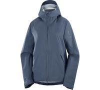 Salomon - Giacca traspirante e impermeabile - Outerpath 2.5L Jacket W Blue Nights per Donne - Taglia M - Blu navy