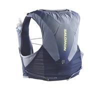 Salomon - Gilet de trail - Adv Skin 5 Gradient Set Maritime Blue/Gr - Taglia M