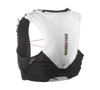 Salomon - Gilet de Trail - Adv Skin 5 Race Flag Set Black/White - Taglia S - Bianco