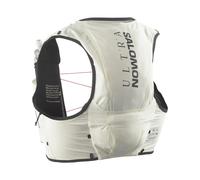 Salomon - Gilet per l'idratazione - S/Lab Ultra 10 Set Vanilla Ice / Black in Pelle - Taglia M - Bianco