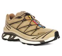 Salomon GTX Fast Lacing Hike Inspired Trainer Da Uomo In Nero Argento UK 7 - 11