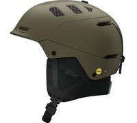 Salomon Husk Prime MIPS, casco da sci, verde 56-59cm Olive Night