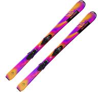 Salomon L LUX Jr M + C5 GW 150cm Rhodamine Red/Saffron/Black