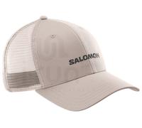 Salomon Logo Trucker Cap Beige S-M Uomo,Donna