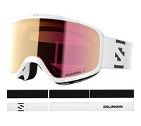 Salomon Lumi, maschera da sci, junior, bianco Onesize White