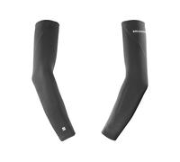 Salomon Manicotti da corsa Sleeves U Deep Black in silicone, leggeri e traspiranti, Taglia L Nero