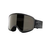 Salomon AKSIUM 2.0, maschera sci unisex antiappannamento per trail running e avventure in montagna, Black Tie Die/Black