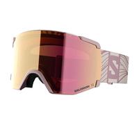 Salomon - Maschera da sci/snowboard - S/View Heavenly Pink/Univ Ruby - Rosa