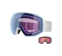 Salomon - Maschera Fotocromatica da sci/snowboard - Radium Prime Sigma Photo White - Bianco
