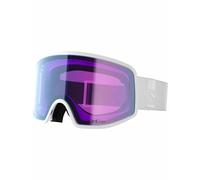 Salomon - Maschera Fotocromatica da sci/snowboard - Sentry Pro Otg Sigma Photo White in Pelle