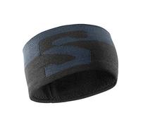 Salomon Original Headband Original Headband Ebony/black/white, Unisex - Adulto, Ebony/Black/White, OSFA