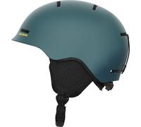 Salomon Orka, casco da sci, junior, verde scuro 49-53cm North Atlantic