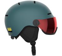 Casco da sci per bambini Salomon Orka Visor Dimensioni del casco: 53-56 cm / Colore: blu scuro