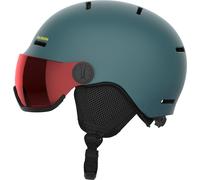 Casco da sci per bambini Salomon Orka Visor Dimensioni del casco: 53-56 cm / Colore: blu scuro