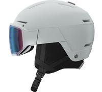 Salomon Osmo Pro Sigma Photo, casco da sci con visiera, azzurro 53-56cm Ice Flow