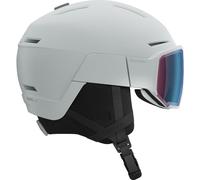 Salomon - Casco con visiera fotocromatica - Osmo Pro Sigma Photo Ice Flow - Taglia S - Bianco