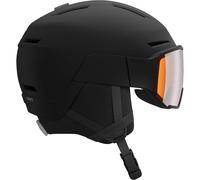 Casco da sci Salomon Osmo con visiera, nero 56-59cm Black