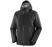 Giacca con cappuccio Salomon Outerpath 2.5L Waterproof nero - XXL