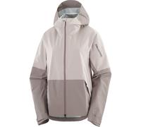 SALOMON Outerpath 2.5l Wp Jacket W - Donna - Beige / Marrone - Taglia S- modello 2026