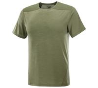 Salomon - Outline SS Tee - Outline SS Tee M Grape Leaf per Uomo - Taglia S - Kaki Kaki S