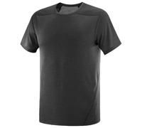 SALOMON Outline Ss Tee - Uomo - Nero - Taglia S- modello 2025