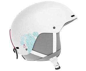 Salomon Pact, Casco da Sci e da Ciclismo Regolabile Unisex - Bambini, Bianco (White), M (56-59 cm)