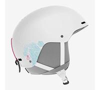 Salomon Pact, Casco da Sci e da Ciclismo Regolabile Unisex - Bambini, Bianco (White), S (53-56 cm)