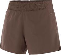 Salomon - Pantaloncini con boxer integrato - Shakeout Core 2In1 Shorts 4 W Coffee Bean per Donne - Taglia S - Marrone