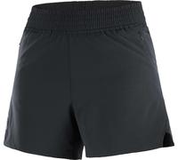Salomon - Pantaloncini da trail stretch leggeri - Shakeout Core Shorts 4" W Deep Black per Donne in Poliestere Riciclato - Taglia L - Nero