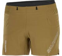 Salomon - Pantaloncini tecnici leggeri da uomo - Sense Aero 5'' Shorts M Brilliant Olive per Uomo - Taglia M - Kaki