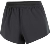 Salomon - Pantaloncini traspiranti con asciugatura rapida - Sense Aero Split 3" Shorts W Deep Black per Donne - Taglia S - Nero