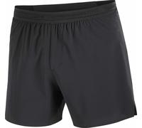 Salomon - Pantaloncini traspiranti con asciugatura rapida - Sense Aero Stow 5" M Deep Black - Taglia M - Nero