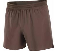 Salomon - Pantaloncini traspiranti e con asciugatura rapida - Sense Aero Stow 5" Shorts M Coffee Bean per Uomo - Taglia M - Marrone
