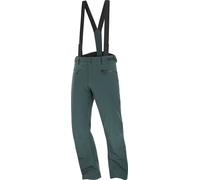Salomon - Pantaloni da sci isolati da uomo - Edge Pant M Green Gables per Uomo - Taglia M - Verde