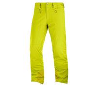 Salomon, Pantaloni da Sci per Uomo, ICEMANIA PANT M, Tessuti Sintetici, Giallo (Citronelle), Taglia L/R, LC1198800
