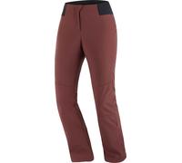 Salomon - Pantaloni da sci stretch impermeabili - Reason Pant W Rum Raisin - Taglia L - Bordeaux